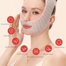Load image into Gallery viewer, Comfortable Highly Elastic Face-lift Bandage Soft Breathable V-face Bandage Lifting Tightening Shaping Mask Beauty Tool
