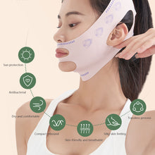 Load image into Gallery viewer, Soft Comfortable Face-lift Bandage Highly Elastic Breathable V-face Bandage Lifting Tightening Shaping Mask Facial Lift Up Belt
