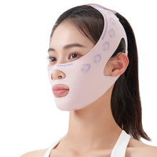 Load image into Gallery viewer, Soft Comfortable Face-lift Bandage Highly Elastic Breathable V-face Bandage Lifting Tightening Shaping Mask Facial Lift Up Belt
