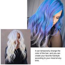 Load image into Gallery viewer, Temporary Hair Coloring Wax Durable Styling Natural Fluffy Hair Dye Wax Colorful Disposable Dyeing Hair Wax Hair Styling
