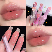 Load image into Gallery viewer, 6 Colors Moisturizing Mirror Lip Gloss Water-light Long-lasting Fading Lip Wrinkles Lipstick Lip Glaze Lips Makeup Cosmetics
