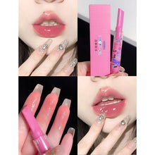 Load image into Gallery viewer, 6 Colors Moisturizing Mirror Lip Gloss Water-light Long-lasting Fading Lip Wrinkles Lipstick Lip Glaze Lips Makeup Cosmetics
