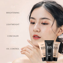 Load image into Gallery viewer, 3 Colors Lightweight Delicate Concealing BB Cream Waterproof Sweatproof Oil Control Moisturizing Foundation Makeup Cosmetics

