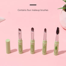 Load image into Gallery viewer, 4 in 1 Eye Makeup Brush Mini Portable Makeup Brushes Set Eye Shadow Brush Eyeliner Brush Eye Makeup Tools
