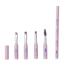 Load image into Gallery viewer, 4 in 1 Eye Makeup Brush Mini Portable Makeup Brushes Set Eye Shadow Brush Eyeliner Brush Eye Makeup Tools
