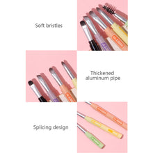 Load image into Gallery viewer, 4 in 1 Eye Makeup Brush Mini Portable Makeup Brushes Set Eye Shadow Brush Eyeliner Brush Eye Makeup Tools
