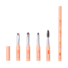 Load image into Gallery viewer, 4 in 1 Eye Makeup Brush Mini Portable Makeup Brushes Set Eye Shadow Brush Eyeliner Brush Eye Makeup Tools
