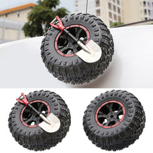 Load image into Gallery viewer, Car Exterior Small Tire Trunk Auto Miniature Spare Tire Shovel Accessories Interior Cute Decorations Accessories
