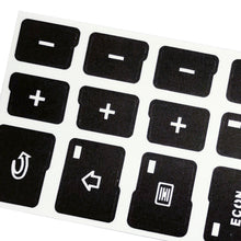 Load image into Gallery viewer, 16Keys Car Air Audio Condition AC Climate Control Button Stickers Decals Styling Decors For Audi A4 B6 B7 2000 - 2004
