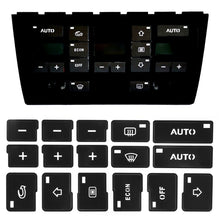 Load image into Gallery viewer, 16Keys Car Air Audio Condition AC Climate Control Button Stickers Decals Styling Decors For Audi A4 B6 B7 2000 - 2004
