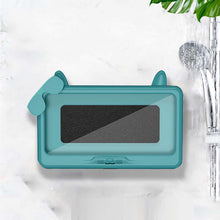Load image into Gallery viewer, Bathroom Toilet Mobile Phone Holder Box Wall Mounted Bracket 6 Inch Phone Storage Case Waterproof Shower Watching Holder
