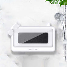 Load image into Gallery viewer, Bathroom Toilet Mobile Phone Holder Box Wall Mounted Bracket 6 Inch Phone Storage Case Waterproof Shower Watching Holder
