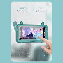 Load image into Gallery viewer, Bathroom Toilet Mobile Phone Holder Box Wall Mounted Bracket 6 Inch Phone Storage Case Waterproof Shower Watching Holder
