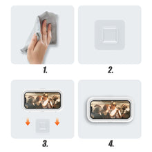 Load image into Gallery viewer, Waterproof Shower Phone Case 360° Rotation Adjustable Touch Screen Wall Mounted Phone Holder for Bathroom Kitchen
