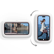 Load image into Gallery viewer, Waterproof Shower Phone Case 360° Rotation Adjustable Touch Screen Wall Mounted Phone Holder for Bathroom Kitchen
