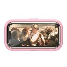 Load image into Gallery viewer, 360 Rotation Waterproof Shower Sealing Mobile Phone Box Holder Touch Screen Bathroom Phone Shell Wall Storage Cover For Kitchen
