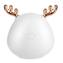 Load image into Gallery viewer, Mini Bluetooth Speaker Creative Antler Audio Portable Round Bluetooth Speaker

