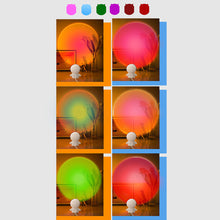 Load image into Gallery viewer, Astronaut Sunset Sunset Light Rechargeable Internet Celebrity Photo Light Bedroom Small Night Light Atmosphere Light Decorative Table Lamp
