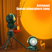 Load image into Gallery viewer, Astronaut Sunset Sunset Light Rechargeable Internet Celebrity Photo Light Bedroom Small Night Light Atmosphere Light Decorative Table Lamp

