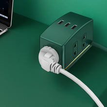 Load image into Gallery viewer, Creative Retro Socket Office Home Multi-Purpose With Led Light Belt Switch New Style Wiring Board Plug Row
