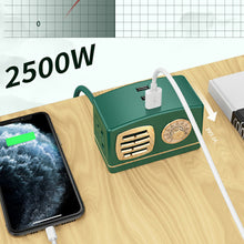 Load image into Gallery viewer, Creative Retro Socket Office Home Multi-Purpose With Led Light Belt Switch New Style Wiring Board Plug Row
