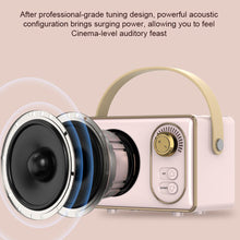Load image into Gallery viewer, Bluetooth Audio Retro Mini Portable Wireless Card Car Speaker Desktop Audio
