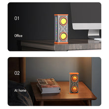 Load image into Gallery viewer, Transparent Mecha Bluetooth Speaker RGB Sound and Light Rhythm Subwoofer TWS Series Dual Speaker Smart Audio

