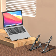 Load image into Gallery viewer, Portable Laptop Stand Abs Foldable Notebook Stand Compatible With 10 To 16 Inches Laptops For Macbook
