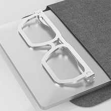 Load image into Gallery viewer, Creative Glasses Metal Notebook Heat Dissipation Aluminum Alloy Support Folding Bracket Computer
