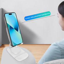Load image into Gallery viewer, Foldable Desktop Mobile Phone Stand For iPad iPhone 13 X Smartphone Support Tablet Desk Cell Phone Portable Holder Bracket
