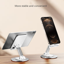 Load image into Gallery viewer, Aluminum Alloy Mobile Phone Holder Desktop Metal Mobile Phone Tablet Holder

