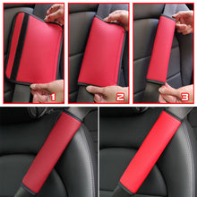 Load image into Gallery viewer, 1PC Cushion Car Seat Belt Pads Shoulder Strap Covers Protector Safety Belts Shoulder Protection Skin-sensitive Accessories
