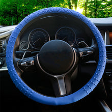 Load image into Gallery viewer, Universal Silicone 38cm Car Steering Wheel Cover Odorless Non-Slip Wear-Resistant Handle Texture Cover Washable
