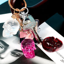 Load image into Gallery viewer, 1Pc DIY Skull Crystal Epoxy Resin Mold Skull Pendant Bracelet Necklace Silicone Mold Resin Mold Home Decoration Gifts
