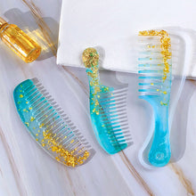 Load image into Gallery viewer, 1Pc Comb Mould Silicone Mold Resin DIY Casting Mold Jewelry Resin Mould Handcraft Epoxy Resin Mould for DIY Jewelry Mold
