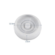 Load image into Gallery viewer, 1Pc Love Candle Holder Silicone Mold Valentine's Day Aromatherapy Candlestick Plaster Mold Candle Holder Epoxy Mold
