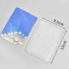 Load image into Gallery viewer, A5 A6 A7 Notebook Cover Silicone Mold Crystal Epoxy Resin Molds For DIY UV Resin Mould Handmade Crystal Book Accessories
