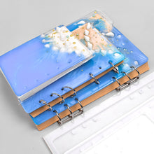 Load image into Gallery viewer, A5 A6 A7 Notebook Cover Silicone Mold Crystal Epoxy Resin Molds For DIY UV Resin Mould Handmade Crystal Book Accessories
