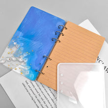 Load image into Gallery viewer, A5 A6 A7 Notebook Cover Silicone Mold Crystal Epoxy Resin Molds For DIY UV Resin Mould Handmade Crystal Book Accessories
