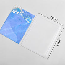 Load image into Gallery viewer, A5 A6 A7 Notebook Cover Silicone Mold Crystal Epoxy Resin Molds For DIY UV Resin Mould Handmade Crystal Book Accessories
