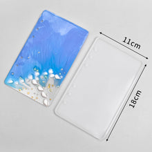 Load image into Gallery viewer, A5 A6 A7 Notebook Cover Silicone Mold Crystal Epoxy Resin Molds For DIY UV Resin Mould Handmade Crystal Book Accessories
