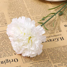 Load image into Gallery viewer, 1Pc Artificial Flower Silk Carnationr Flowers Artificial Plant Decorative Flowers Home Decor Wedding Decoration
