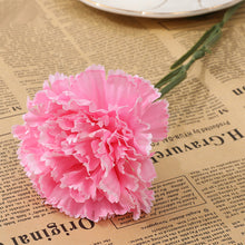 Load image into Gallery viewer, 1Pc Artificial Flower Silk Carnationr Flowers Artificial Plant Decorative Flowers Home Decor Wedding Decoration
