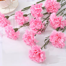 Load image into Gallery viewer, 1Pc Artificial Flower Silk Carnationr Flowers Artificial Plant Decorative Flowers Home Decor Wedding Decoration
