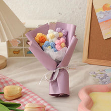 Load image into Gallery viewer, Hand-woven Bouquet DIY Artificial Flower Gift for Women's Day Valentine's Day Gifts
