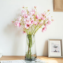 Load image into Gallery viewer, 3Forks 6 Heads Bossy Gesang Flower Branch Silk Artificial Flowers Home Wedding Decoration Flores Artificial Flower
