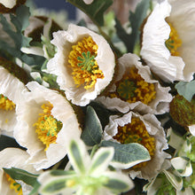 Load image into Gallery viewer, 1Pc Poppies Artificial Flower Simulation Silk Fake Flower For Wedding Party Home Decorative Flowers With Leaves
