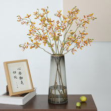 Load image into Gallery viewer, 3Forks Papilionopsis Artificial Flowers Branch Silk Artificial Flowers Home Wedding Decoration Flores Artificial Flower
