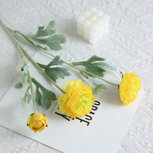 Load image into Gallery viewer, 3Forks Loula Simulation flower Branch Silk Artificial Flowers Home Wedding Decoration Flores Artificial Flower
