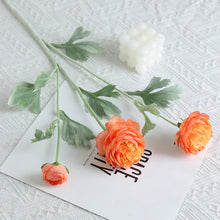 Load image into Gallery viewer, 3Forks Loula Simulation flower Branch Silk Artificial Flowers Home Wedding Decoration Flores Artificial Flower
